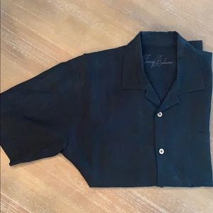 Men’s Tommy Bahama s/Sleeve Silk Shirt, Size Large